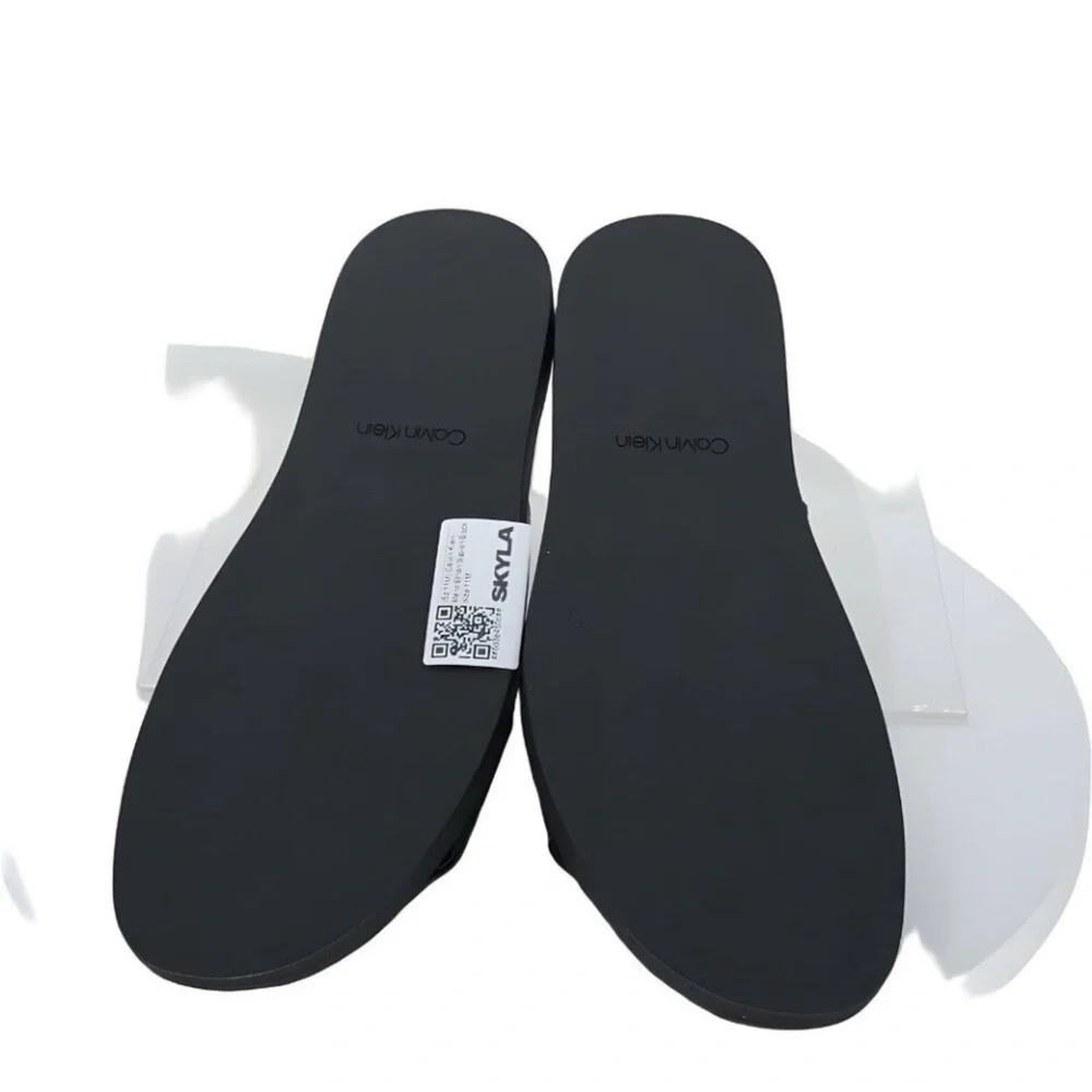 Calvin Klein Ethan Black Slip On Loafers Size 11 M